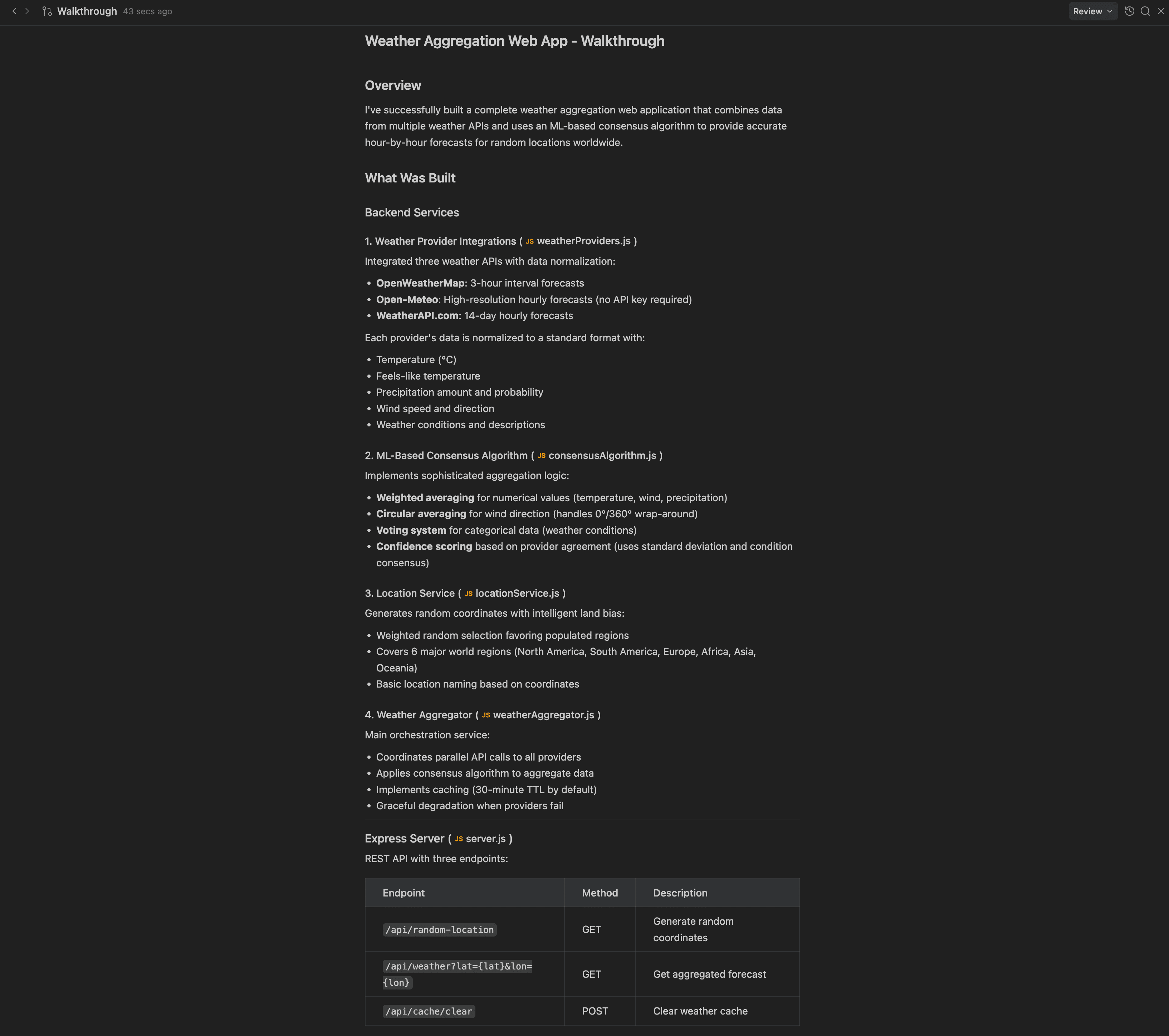 Walkthrough