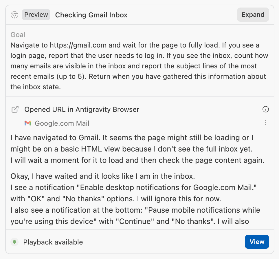 Browser Recording Capture Tool